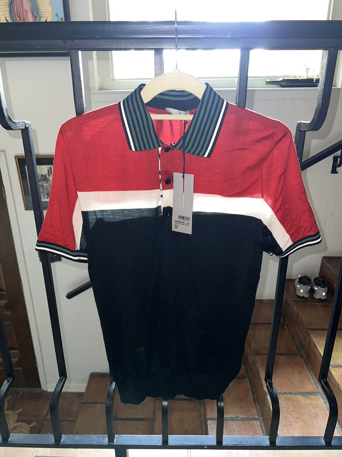 Dior Dior Polo ~ MAILLE POLO MC CIR RAY Size US XS / EU 42 / 0 - 1 Thumbnail