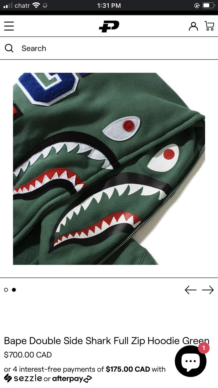 Bape bape double-sided, logo zip up Size US M / EU 48-50 / 2 - 16 Thumbnail