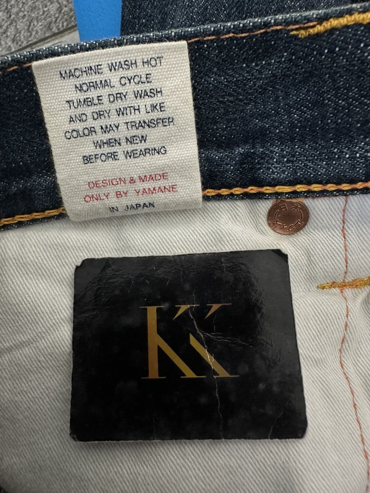 Evisu EVISU DAICOCK SEAGULLS BLUE SELVEDGE Size US 31 - 8 Thumbnail