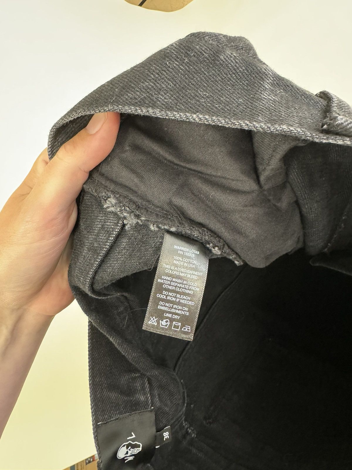 Warren Lotas Warren Lotas “Brothers Keeper” Denim Pants Size US 40 / EU 56 - 10 Thumbnail