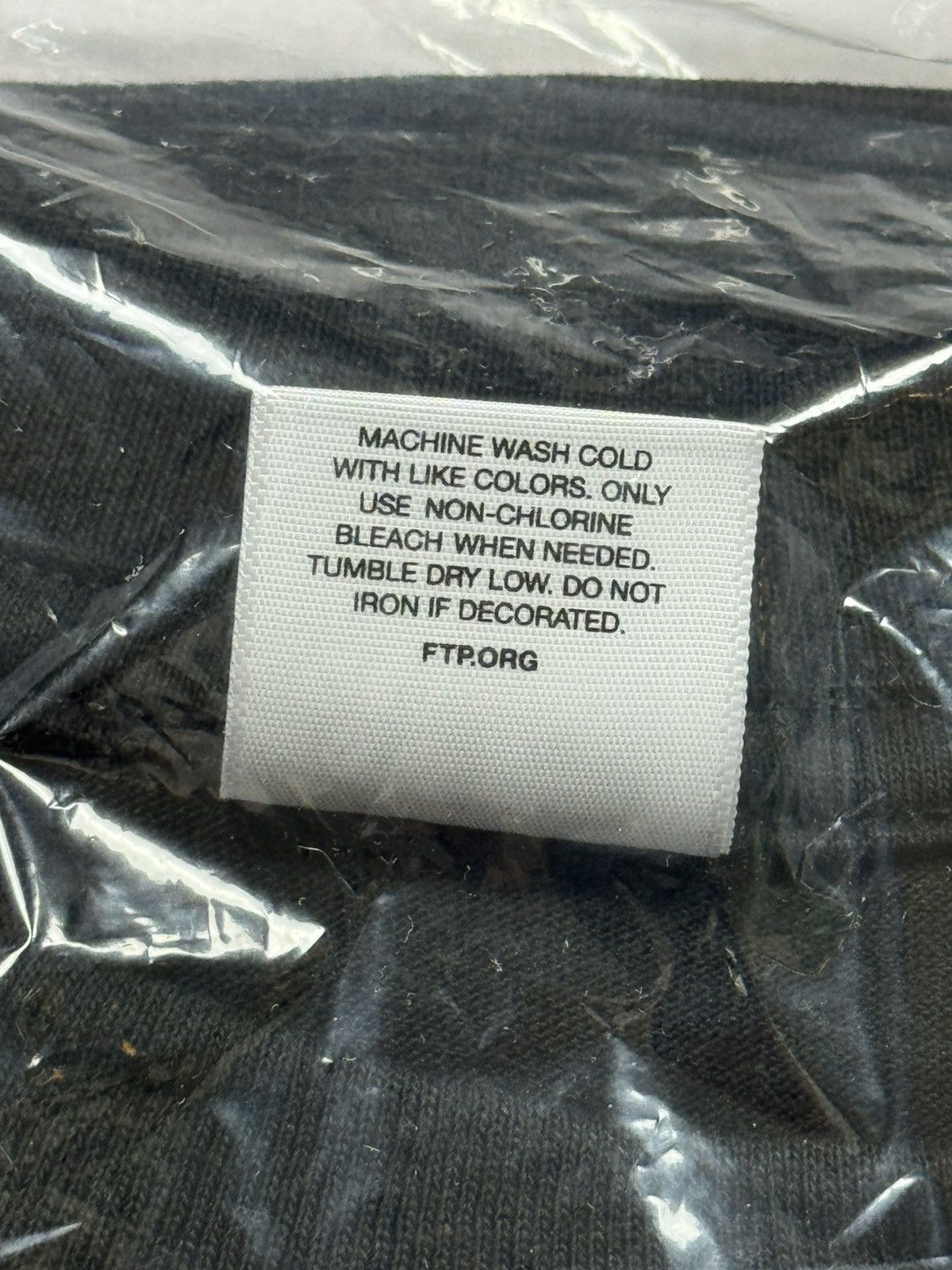 Fuck The Population Ss25 FTP Fuck The Population No Joke Tee(Black/S) Size US S / EU 44-46 / 1 - 6 Thumbnail