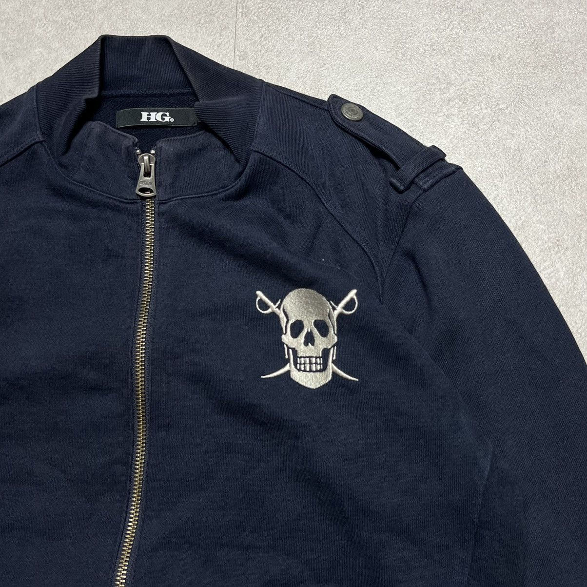 Hysteric Glamour Hysteric Glamour Skull Military Zip Jacket Size US M / EU 48-50 / 2 - 2 Thumbnail