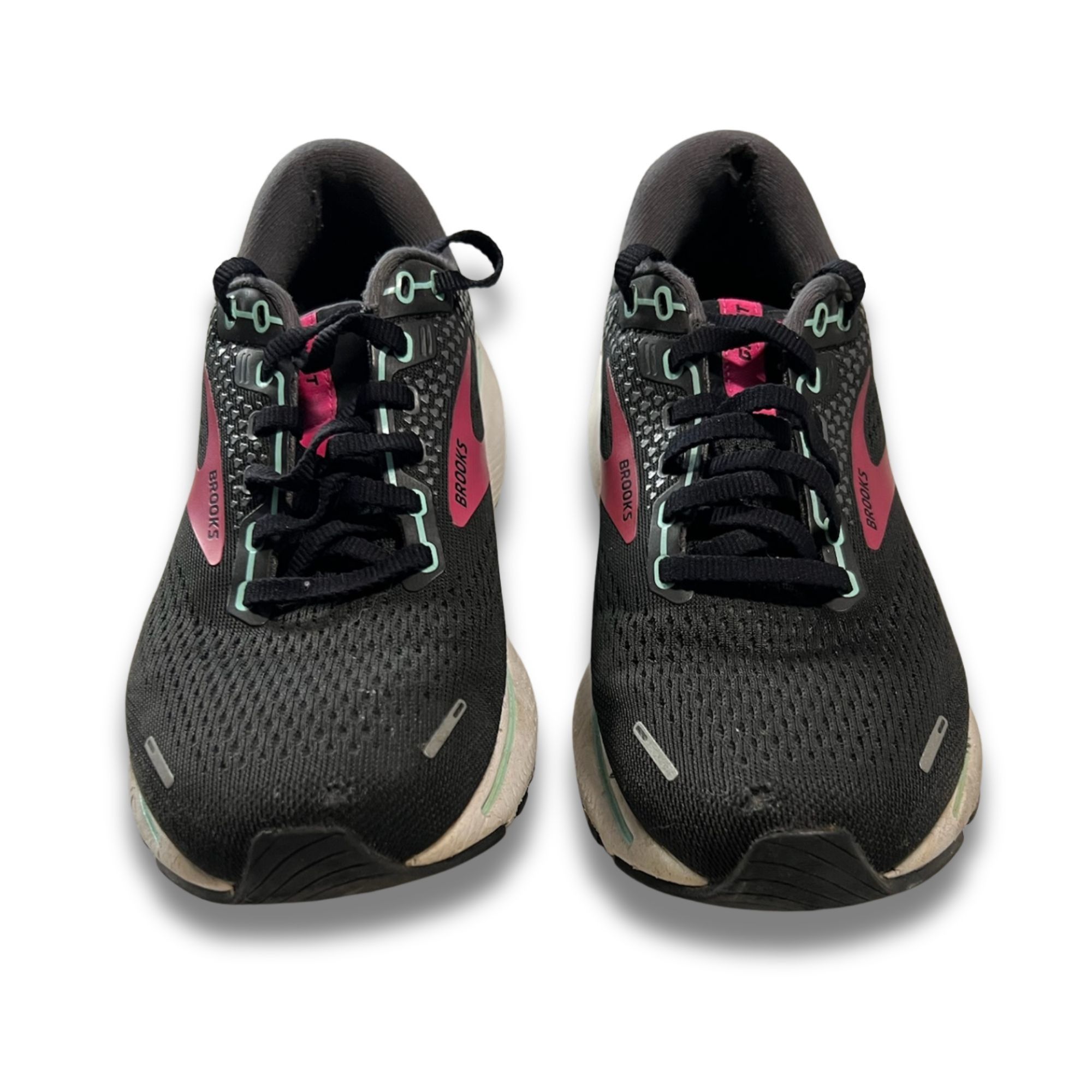 Brooks Brooks Ghost 14 Womens Running Shoes Size 7.5 Black/Pink Cus Size US 7.5 / IT 37.5 - 3 Thumbnail