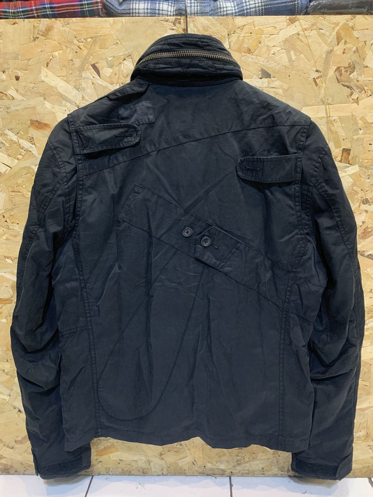 If Six Was Nine × Japanese Brand × Le Grande Bleu (L.G.B.) 291295 homme reconstructed military jacket Size US M / EU 48-50 / 2 - 4 Thumbnail