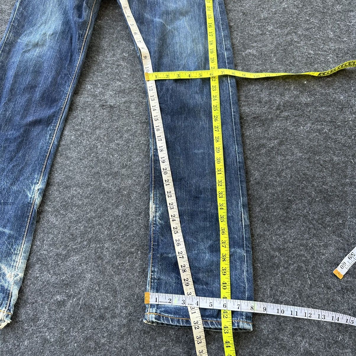 Nudie Jeans Nudie Jeans Distressed Washed Denim Made in Italy 31x32 D643 Size US 31 - 10 Thumbnail