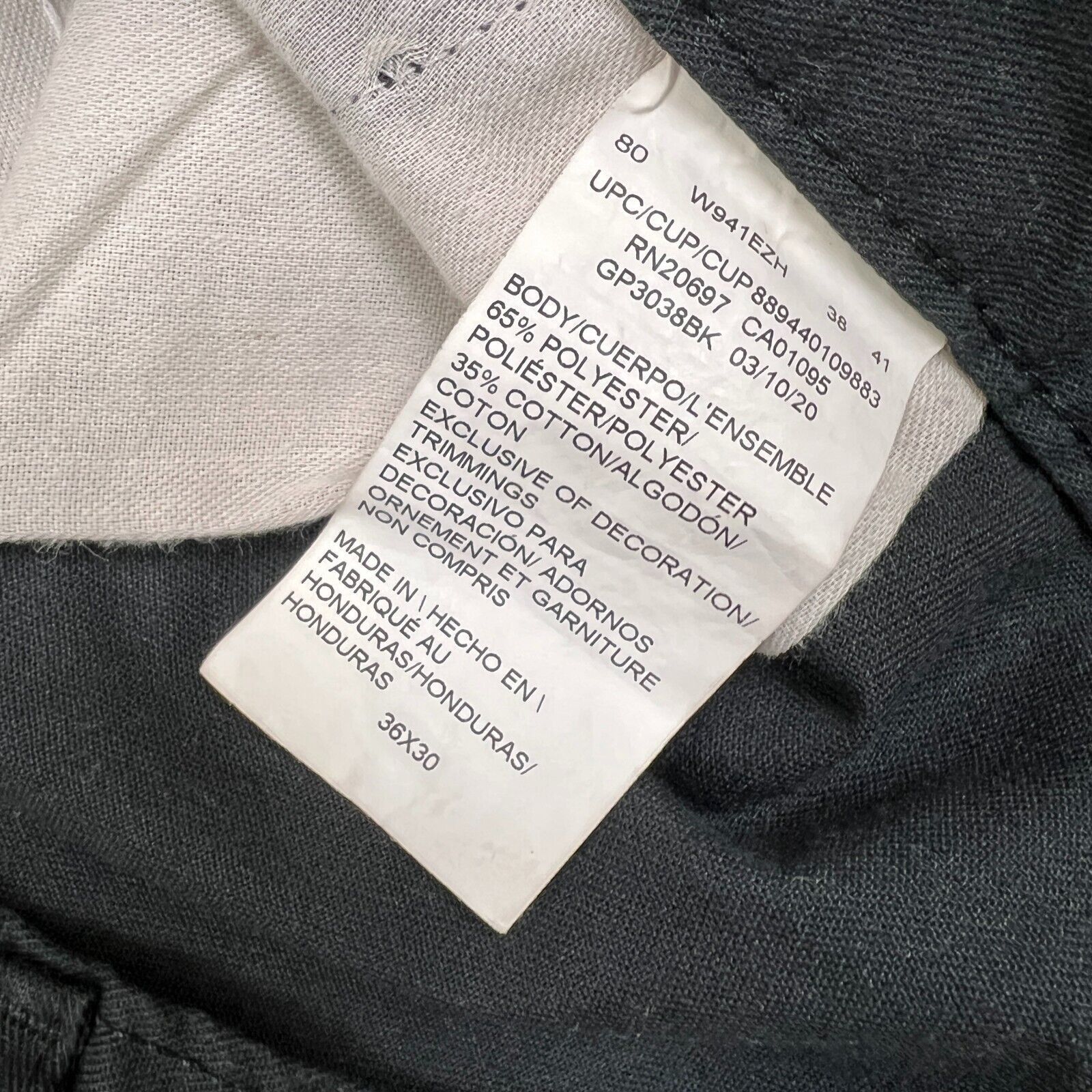Dickies × Vintage Dickies Pants 36x29 Relaxed Baggy Work Wear Cargo Trousers Size US 36 / EU 52 - 9 Thumbnail