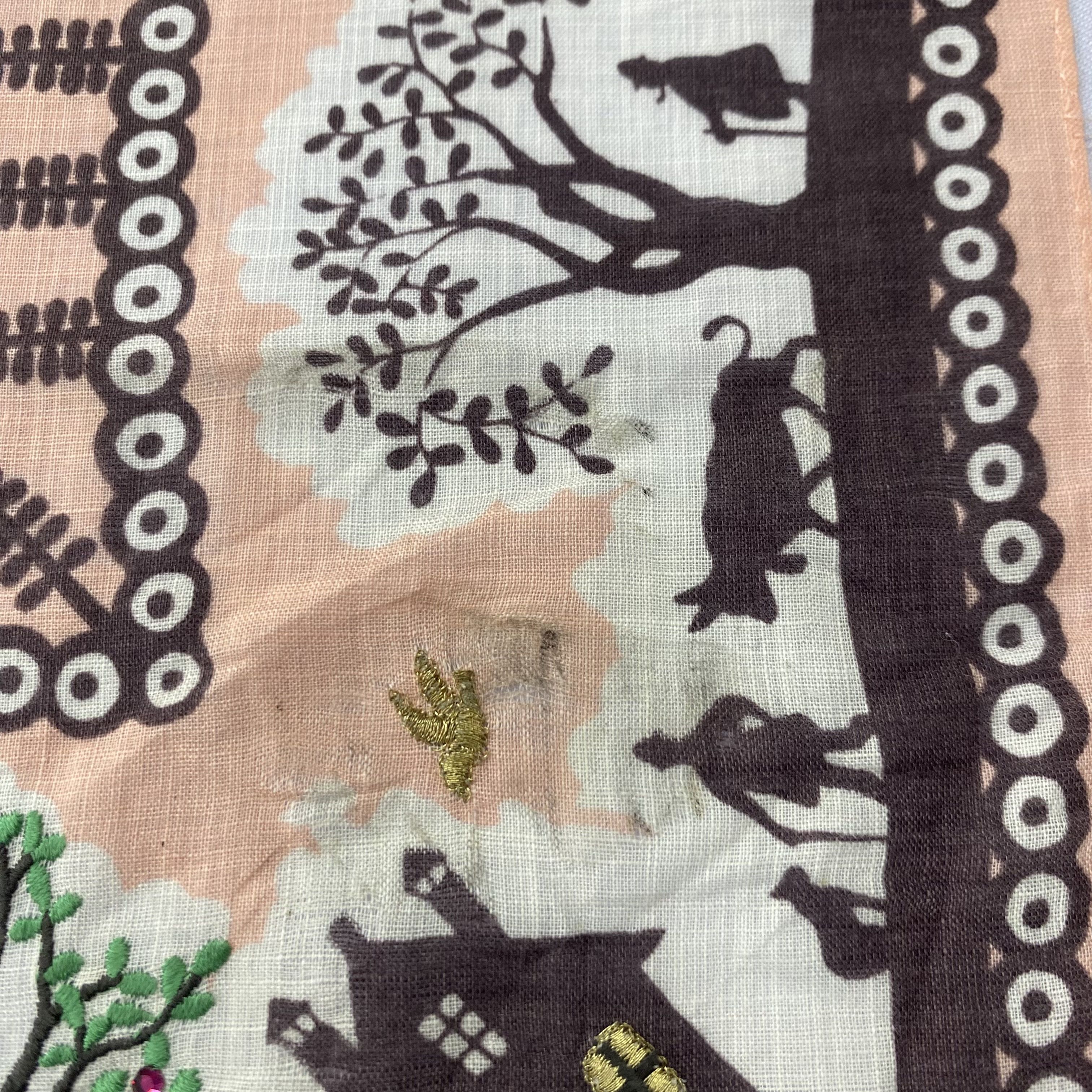 Other Vintage Anna Sui Handkerchief Neckerchief Bandana H199R Size ONE SIZE - 5 Thumbnail