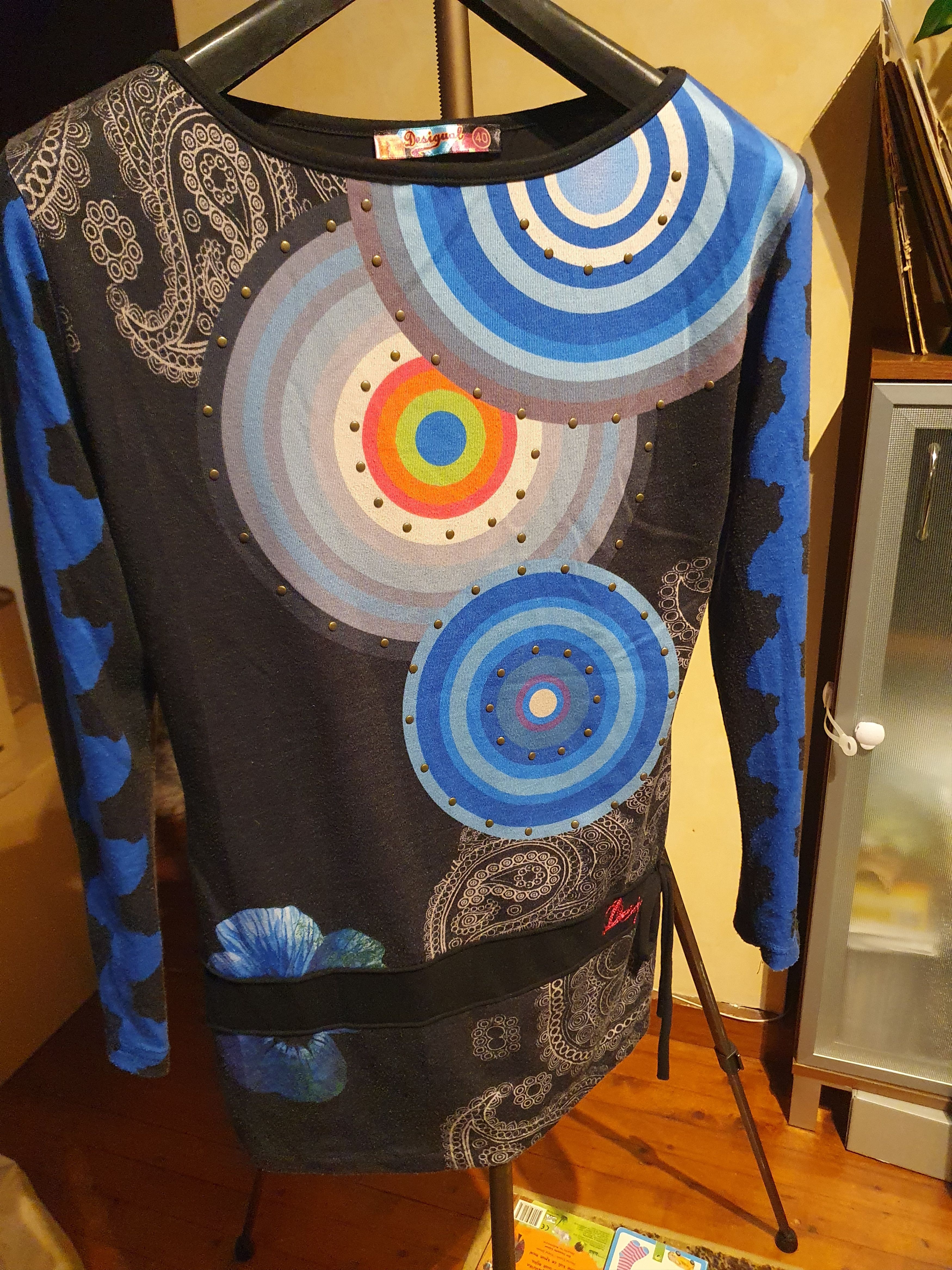 Desigual Desiqual Long Sleeve Top Vintage Y2K sz 40 Size S / US 4 / IT 40 - 5 Thumbnail