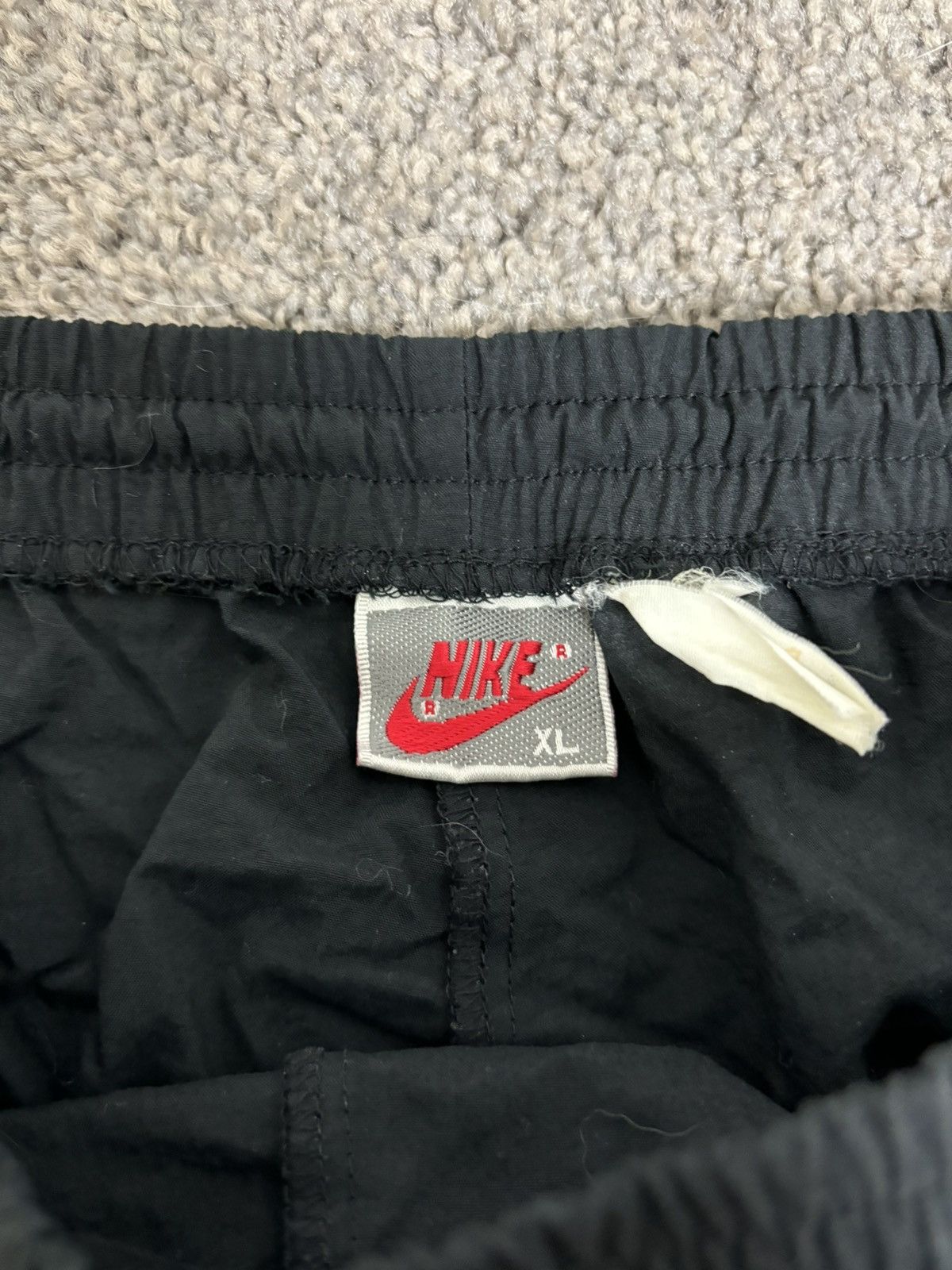 Nike × Vintage Vintage 80s black nike track pants Size US 35 - 3 Thumbnail