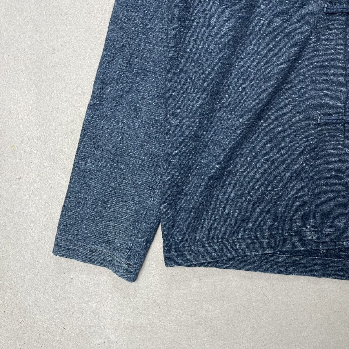 45rpm Vintage 2000s 45RPM Indigo Frog Button Shirt Jacket Size US M / EU 48-50 / 2 - 5 Thumbnail