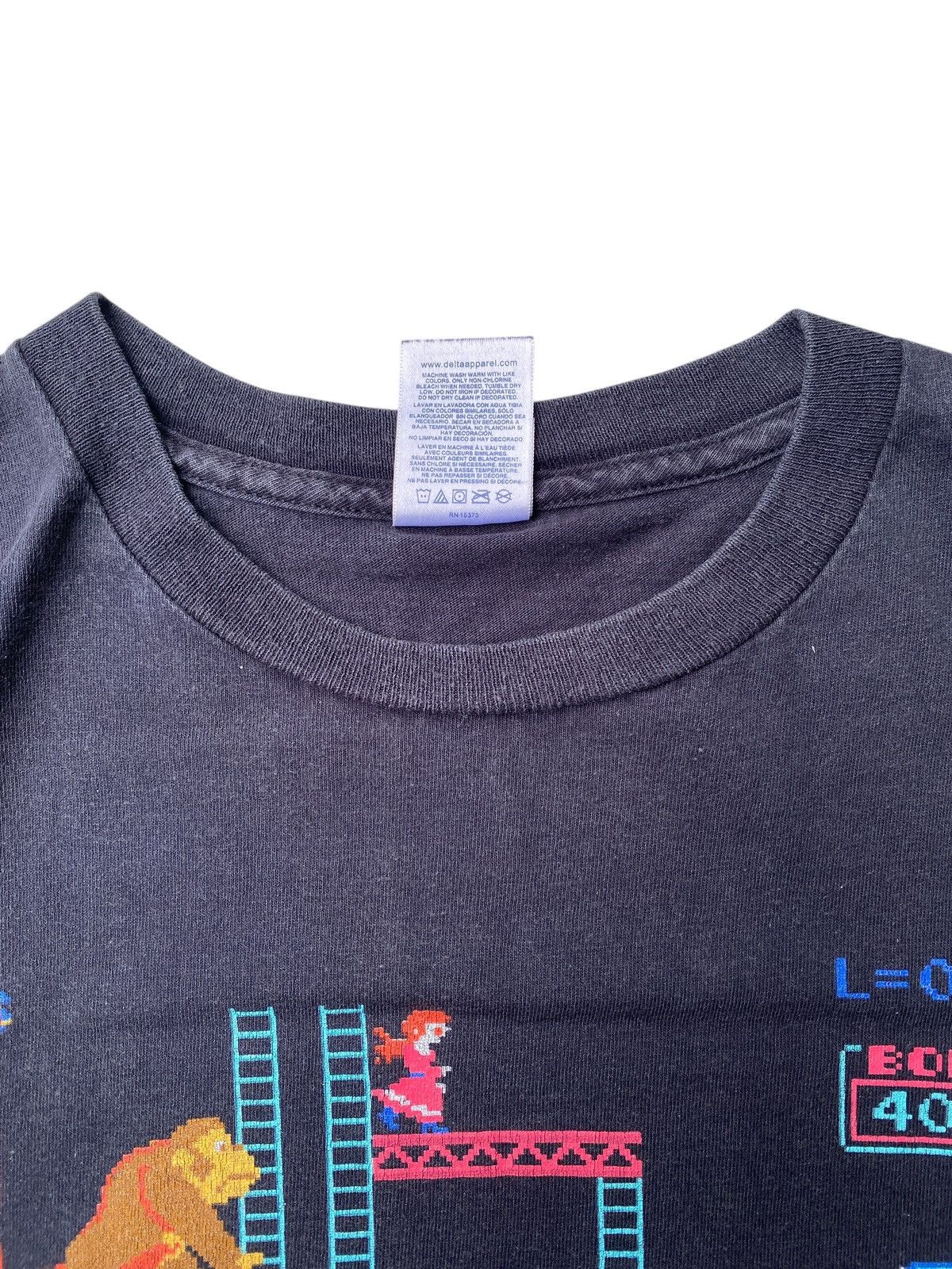 Nintendo 2006 Donkey Kong Arcade Videogame Mario Bros Princess Peach Size US L / EU 52-54 / 3 - 4 Thumbnail