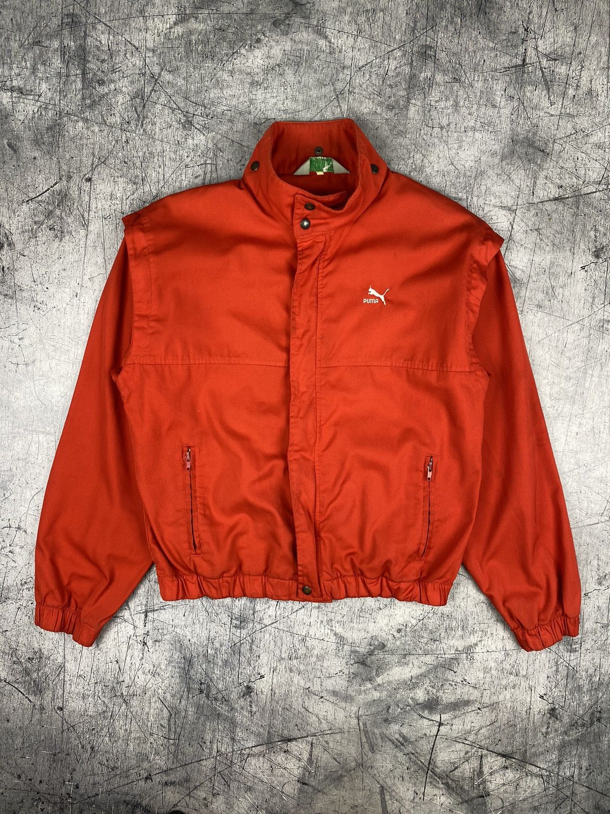Puma Vintage 90s Puma Zipup Windbreaker Jacket Size US S / EU 44-46 / 1 - 3 Thumbnail