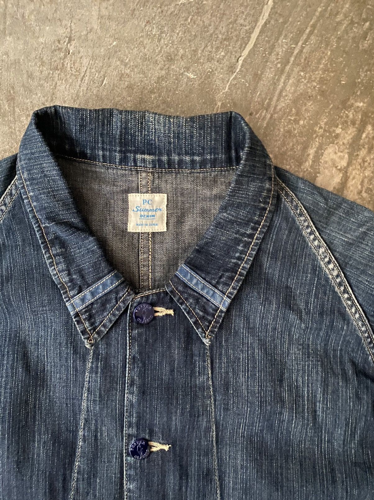 Porter Classic Porter Classic Summer Denim Jacket Kapital RRL Visvim Bode Size US L / EU 52-54 / 3 - 2 Thumbnail