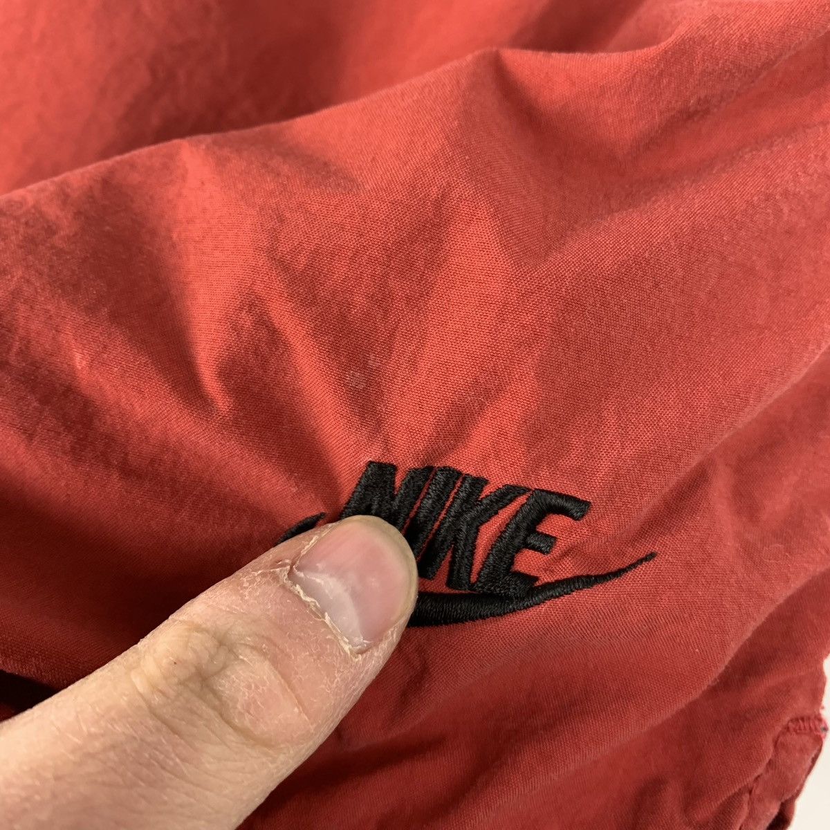 Nike Vintage Nike Retro Swim Nylon Shorts Red Size L Drill Style Size US 34 / EU 50 - 13 Thumbnail