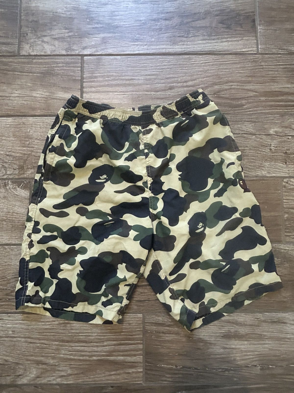 A Bathing Ape BAPE 1st Camo Beach Short