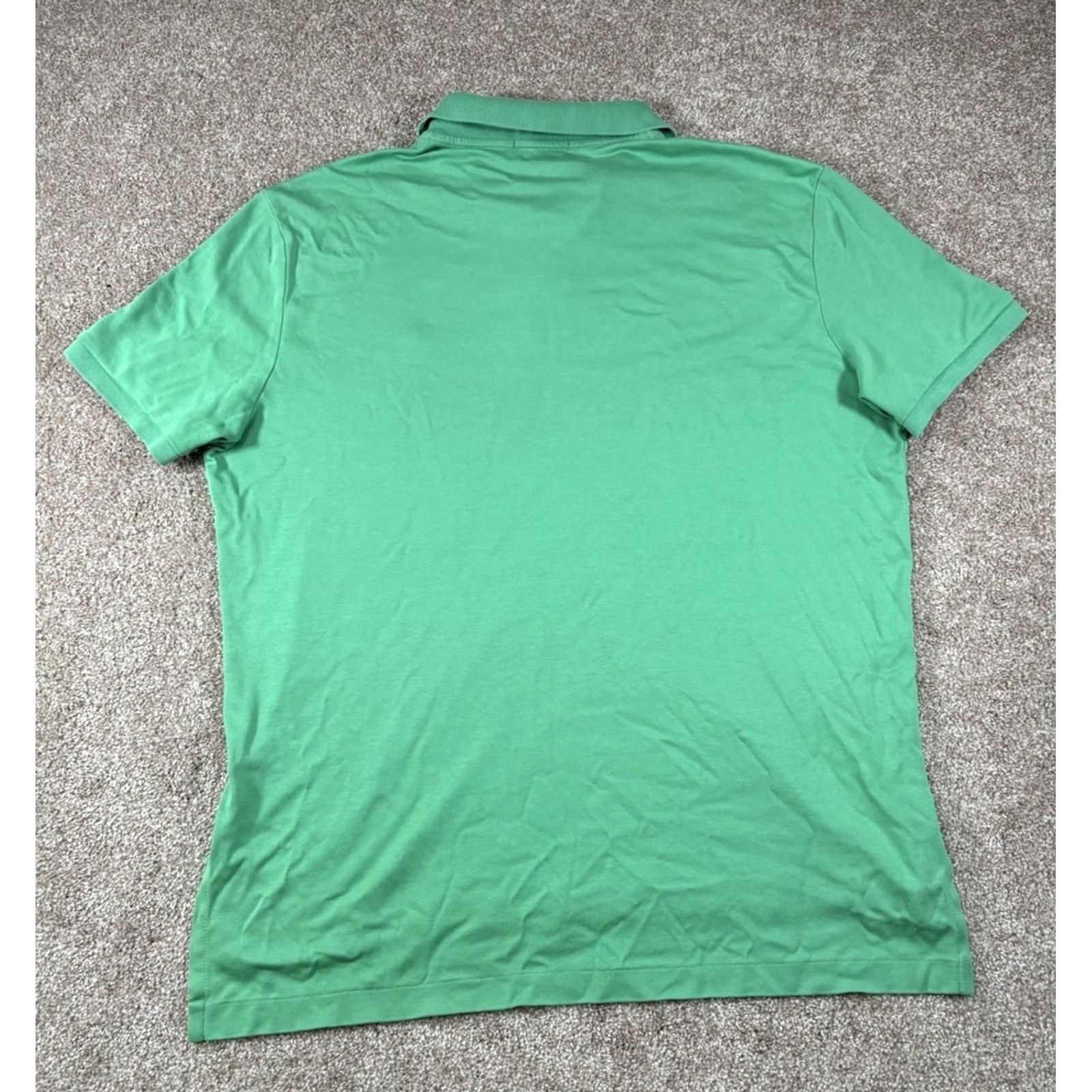 Polo Ralph Lauren Polo Ralph Lauren Men's Green Short Sleeve Shirt Pima Soft Touch Size Large Size US L / EU 52-54 / 3 - 6 Thumbnail