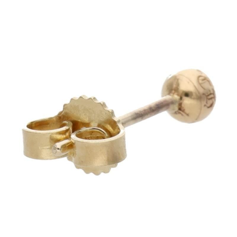 Chrome Hearts Chrome Hearts 22k mini cross ball stud earring Size ONE SIZE - 2 Thumbnail