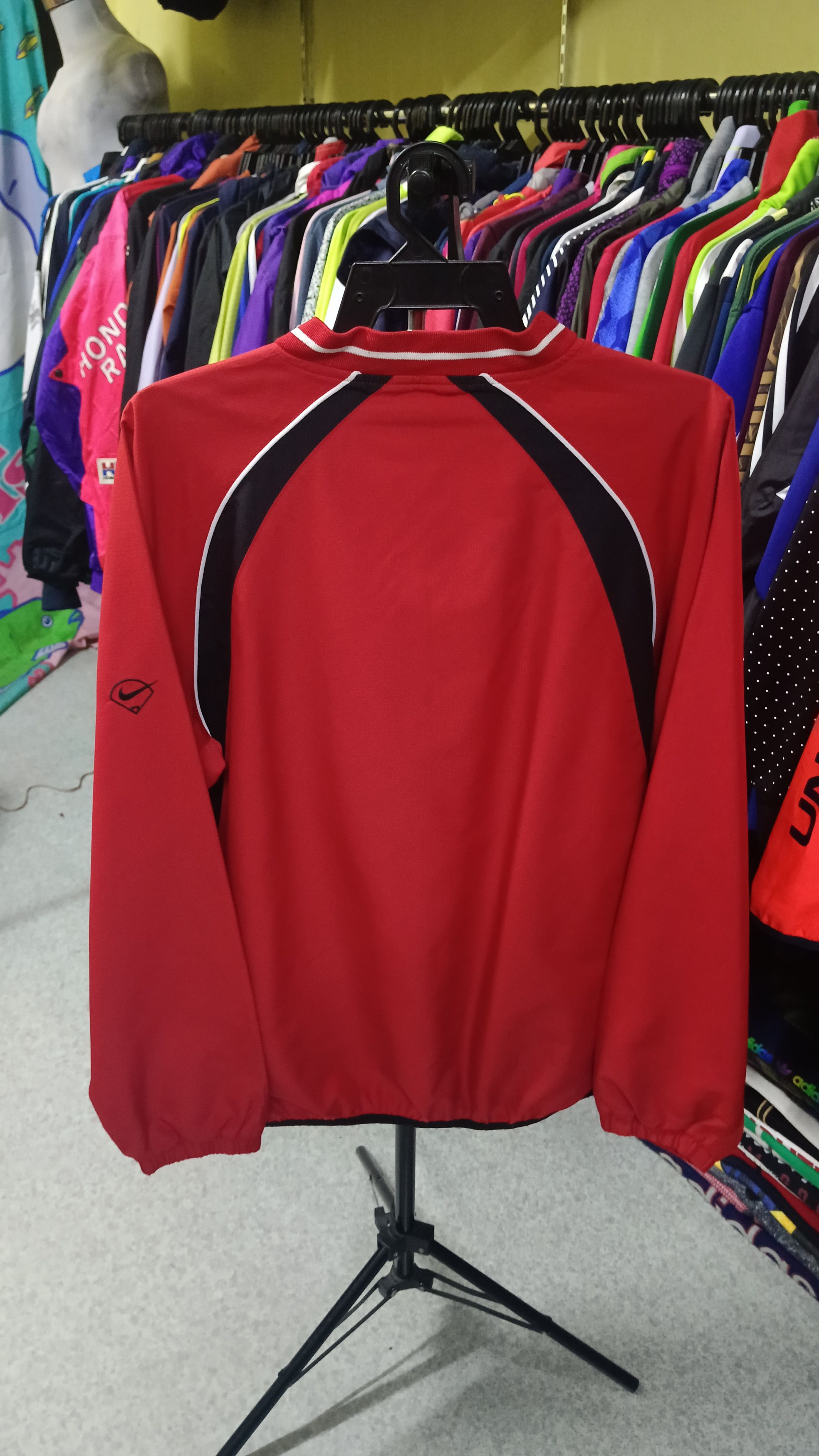 Nike × Vintage Vintage Nike Baseball Windbreaker Pullover Size US L / EU 52-54 / 3 - 2 Thumbnail