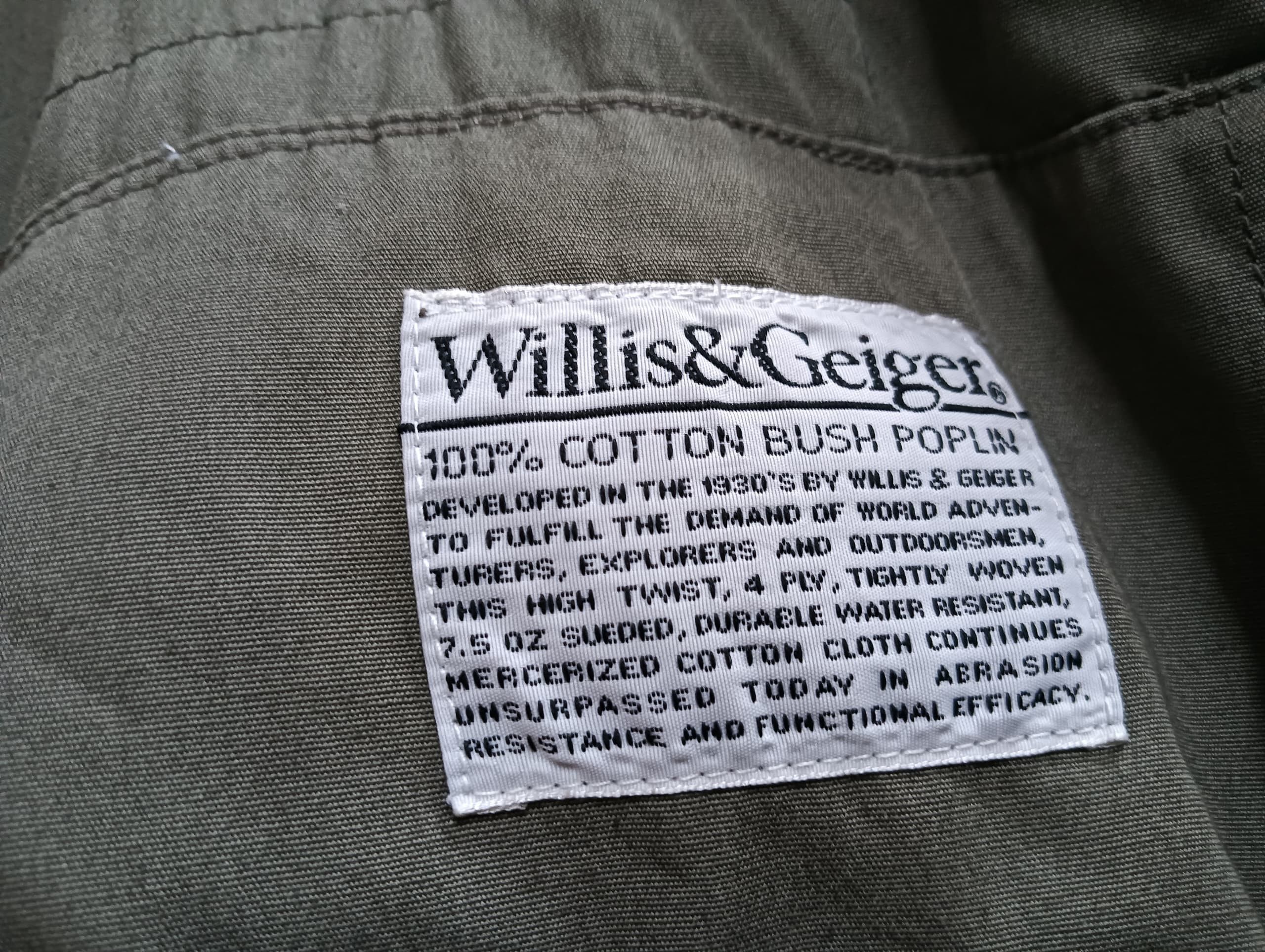 Willis & Geiger Vintage Willis & Geiger M65 Field Jacket Size US M / EU 48-50 / 2 - 8 Thumbnail