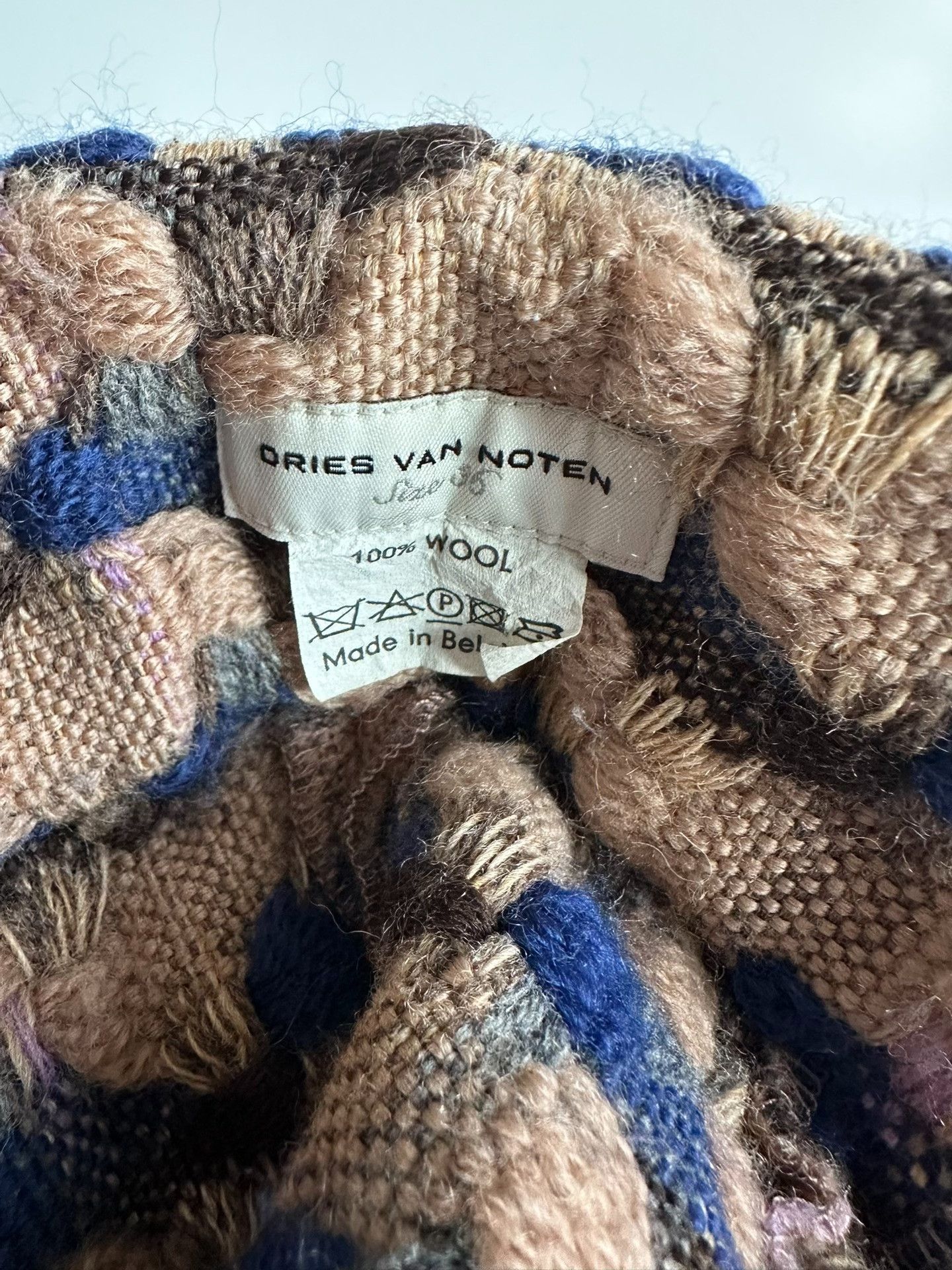 Dries Van Noten DRIES VAN NOTEN 04FW Geometric Weave Skirt| Size 28" / US 6 / IT 42 - 5 Thumbnail