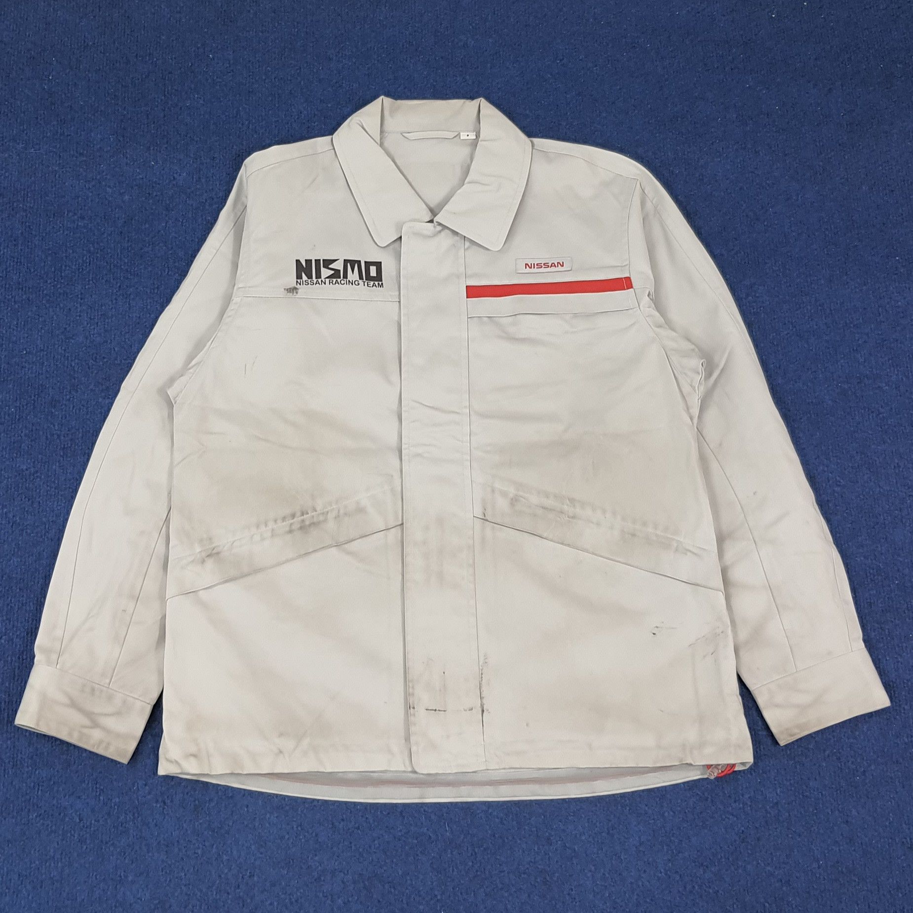 Japanese Brand × Vintage Vintage Nissan Nismo Racing Team Japan Motorsports Jacket Size US M / EU 48-50 / 2 - 3 Thumbnail