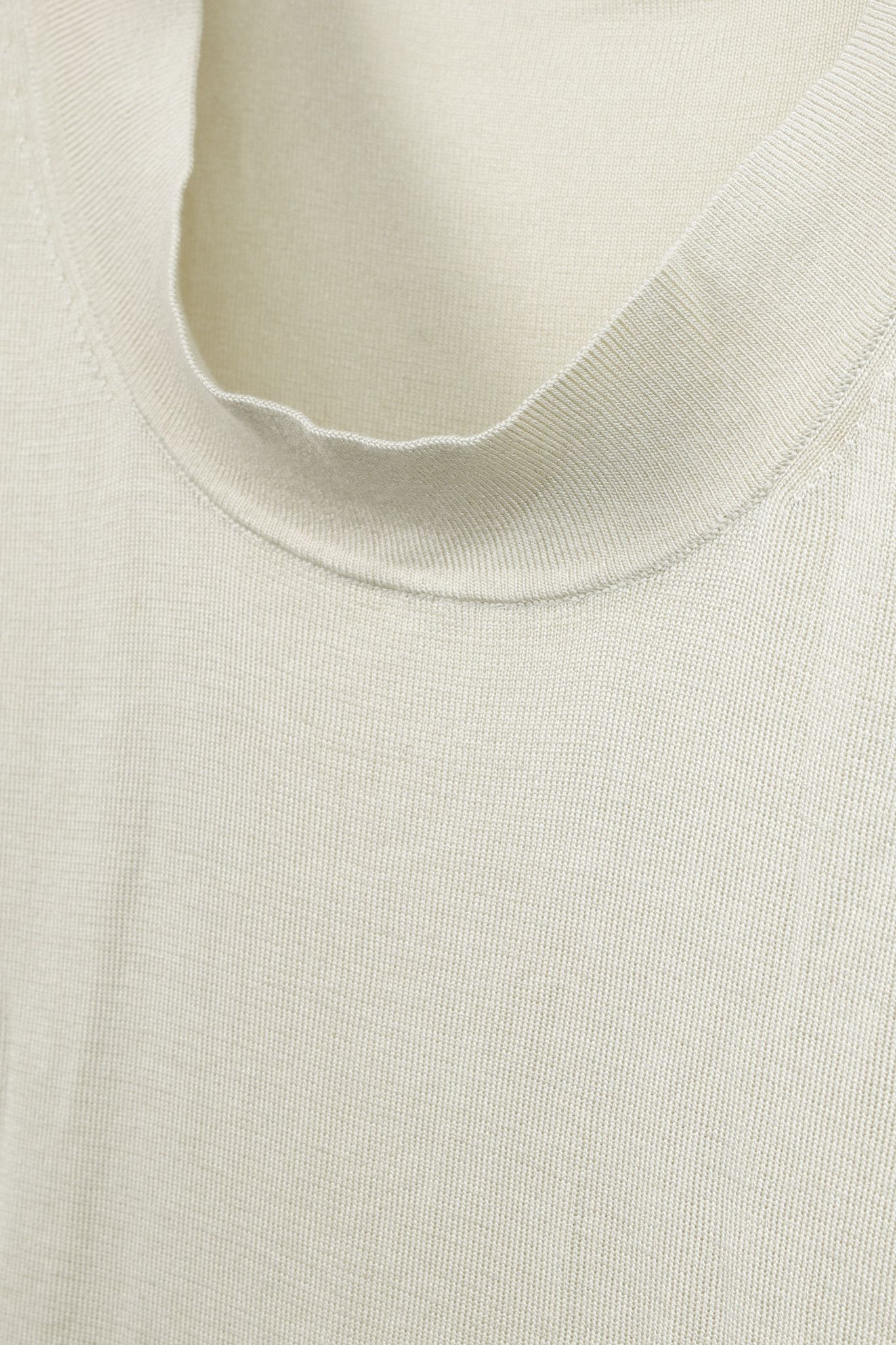 Akris Akris Cream Scoop Neck Beige Knit Top Size M / US 6-8 / IT 42-44 - 6 Thumbnail