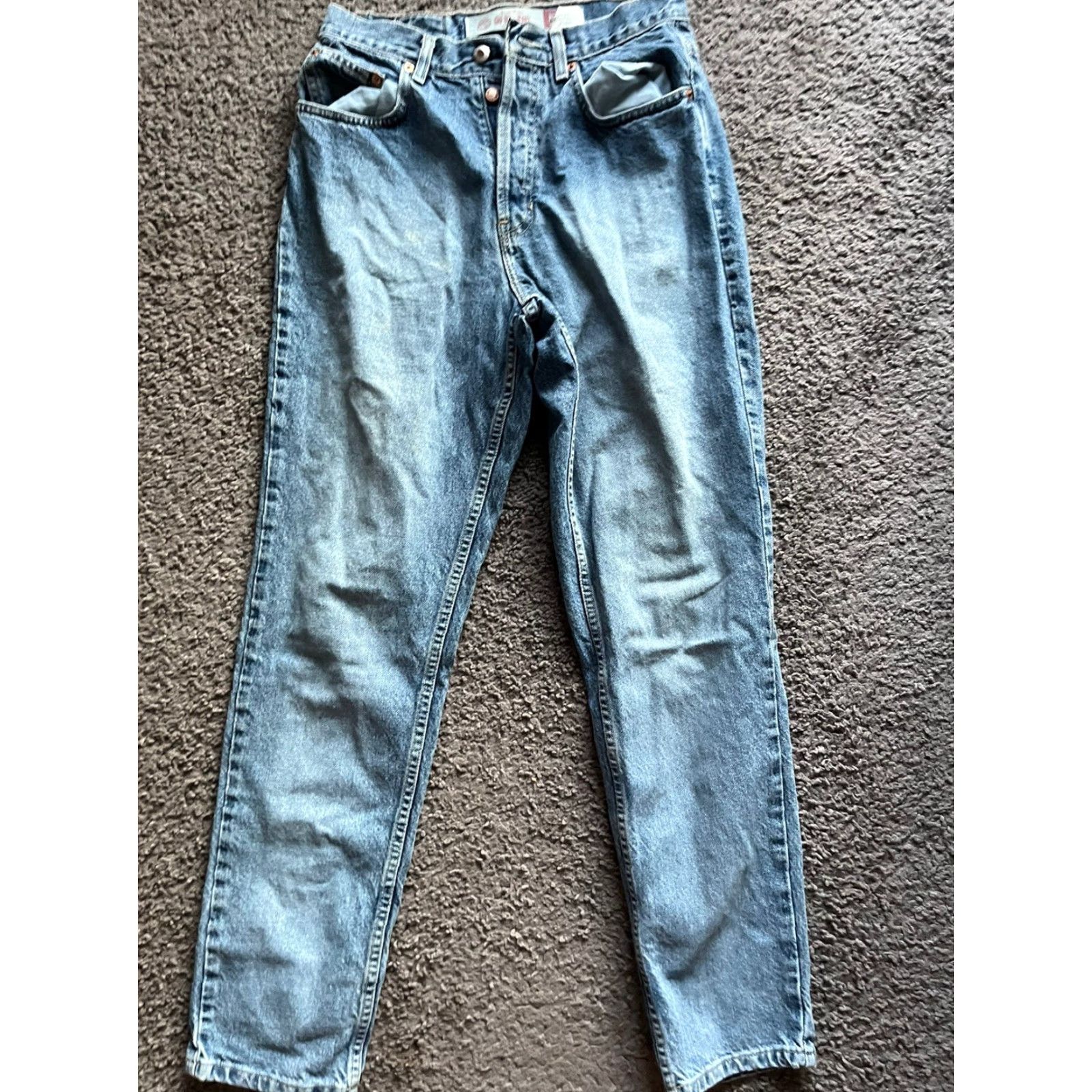 Gap Gap Jeans Womens Ankle Light Wash Blue Denim Pocketd High Rise Sz 8 No. 3 14 Y2k Size 30" / US 8 / IT 44 - 3 Thumbnail