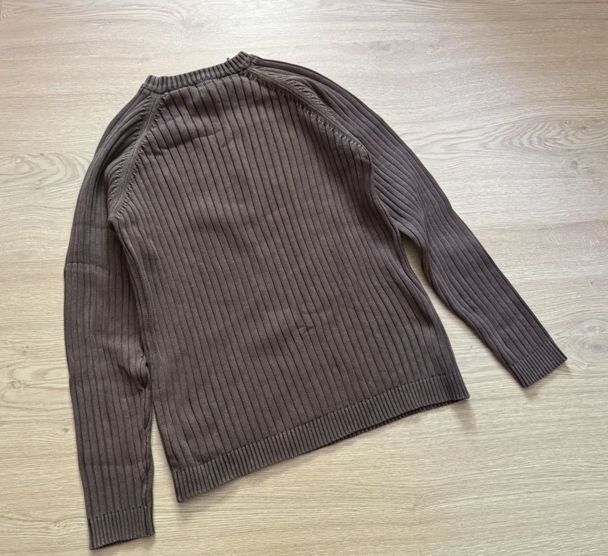 Vintage Vintage 00’s y2k Brown Archival Japanese Sweater Size US M / EU 48-50 / 2 - 3 Thumbnail