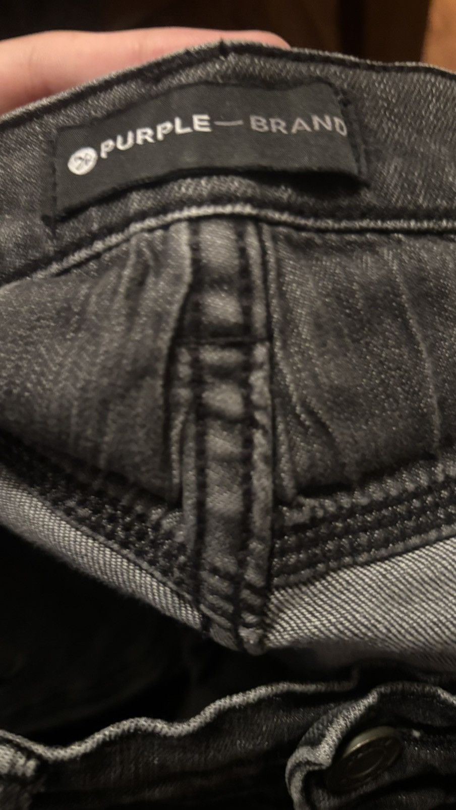 Purple Brand P001 Black Overspray Size US 29 - 4 Thumbnail