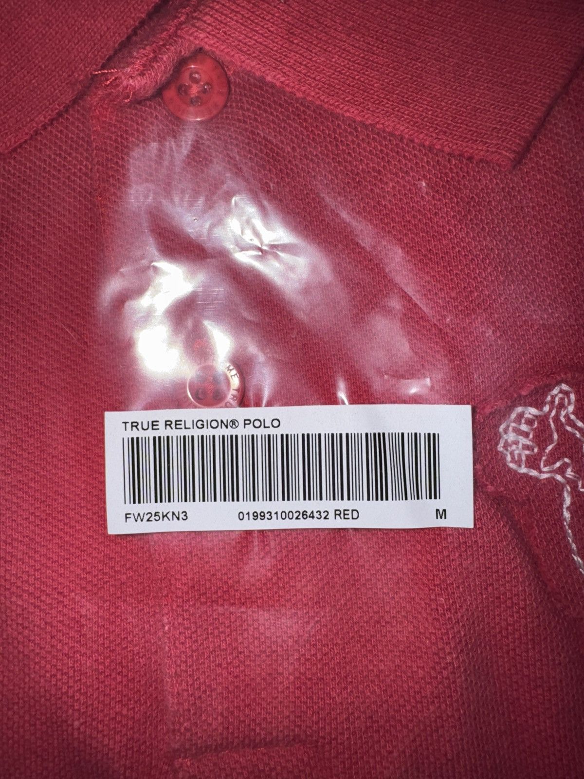 Supreme × True Religion Supreme X True Religon Red Washed Polo Size US M / EU 48-50 / 2 - 8 Thumbnail