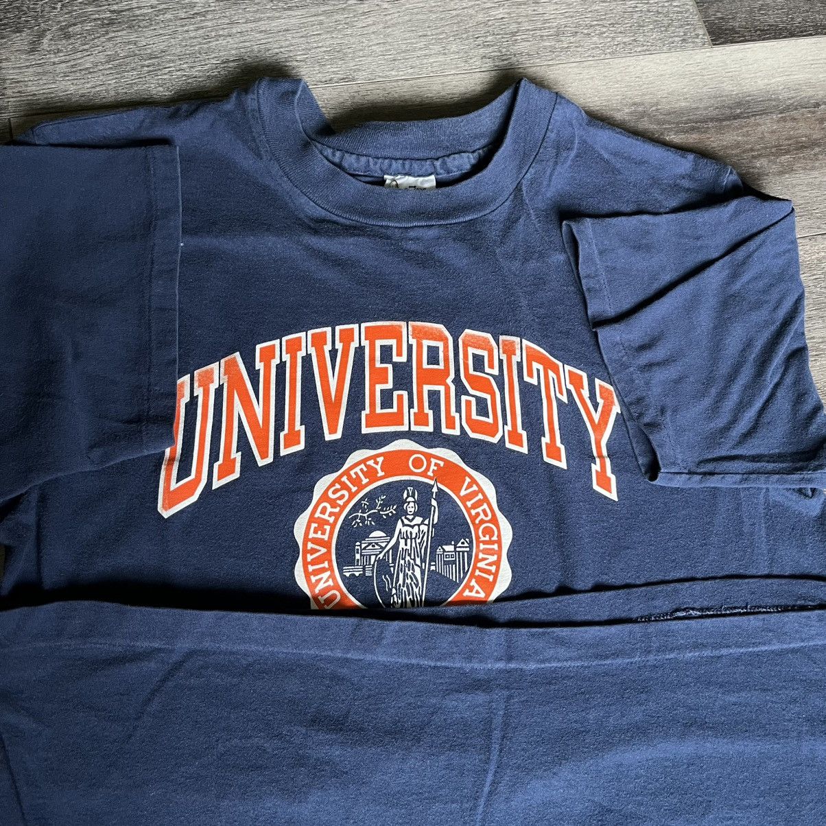 Vintage Vintage 1990s University of Virginia UVA Cotton Exchange Tee Size US L / EU 52-54 / 3 - 5 Thumbnail