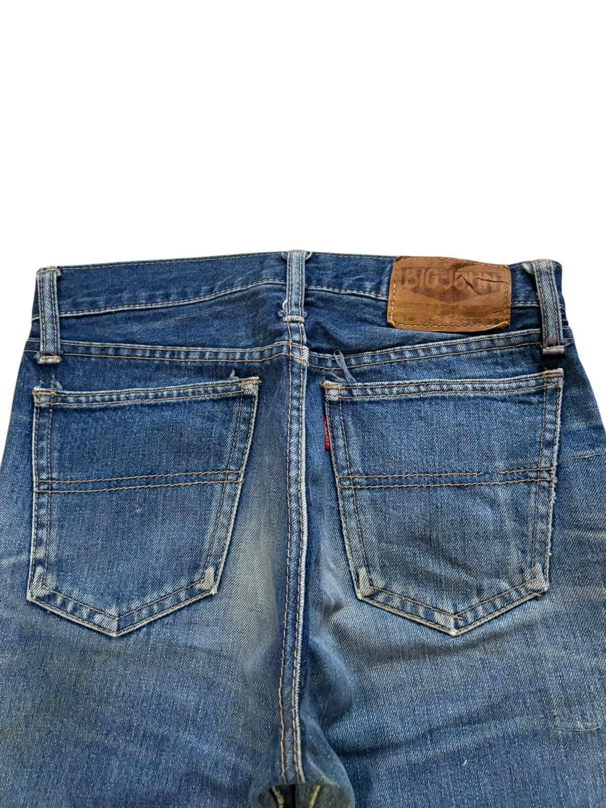 Japanese Brand × Jean Vintage Japanese Brand Mud Wash Painted Flare Jeans Size 27" / US 4 / IT 40 - 8 Thumbnail