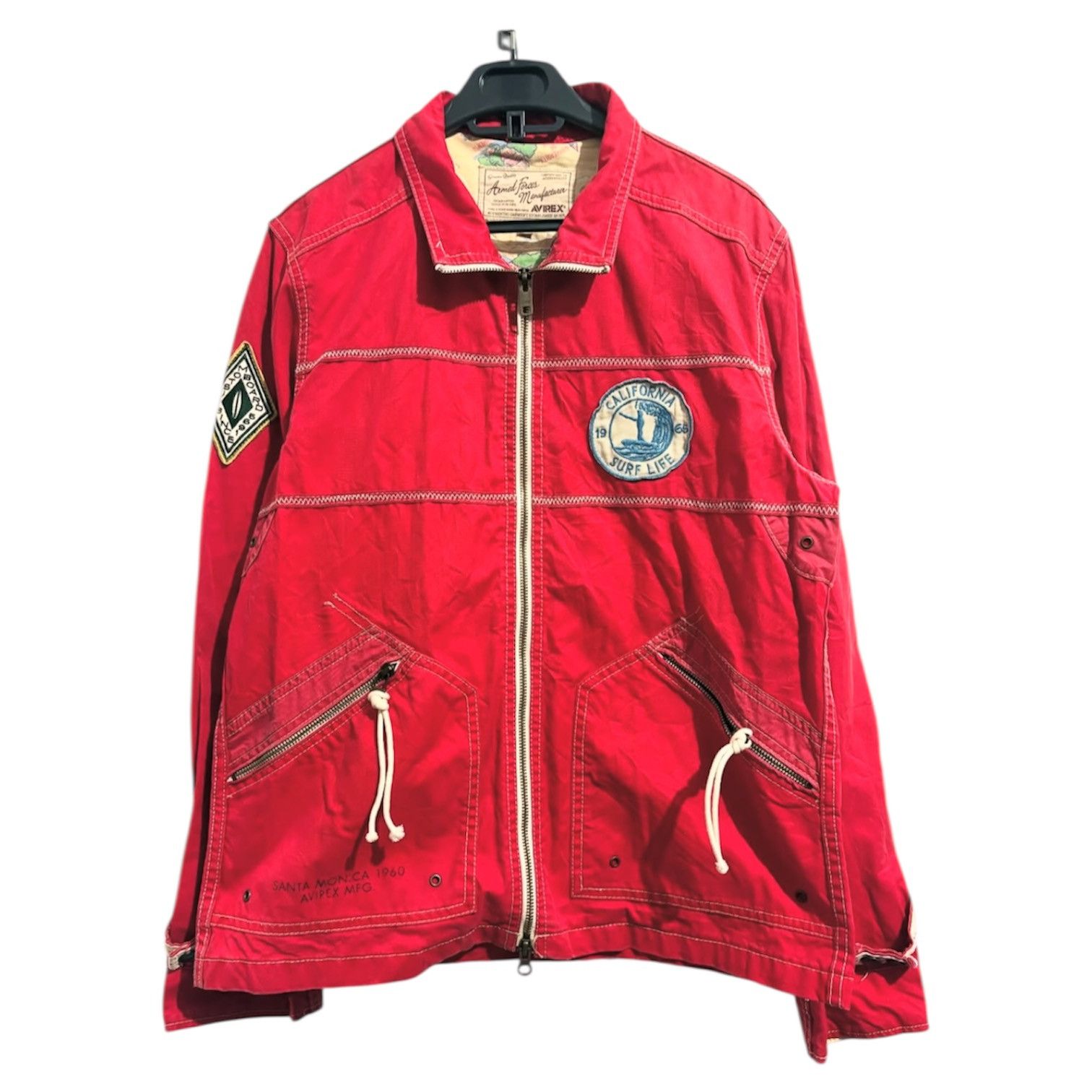 Avirex 2000s Avirex x Naval Station Work Jacket Size US L / EU 52-54 / 3 - 1 Thumbnail