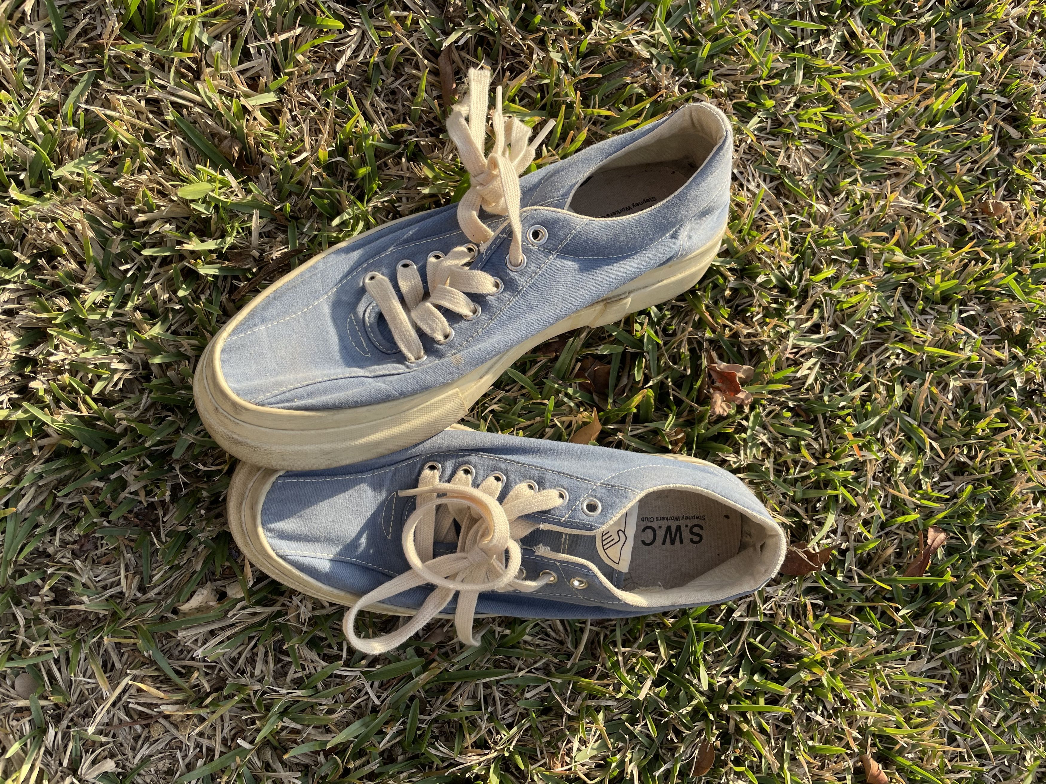 Stepney Workers Club Stepney Workers Club Dellow Canvas Shoes EU 42 Size US 9 / EU 42 - 4 Thumbnail