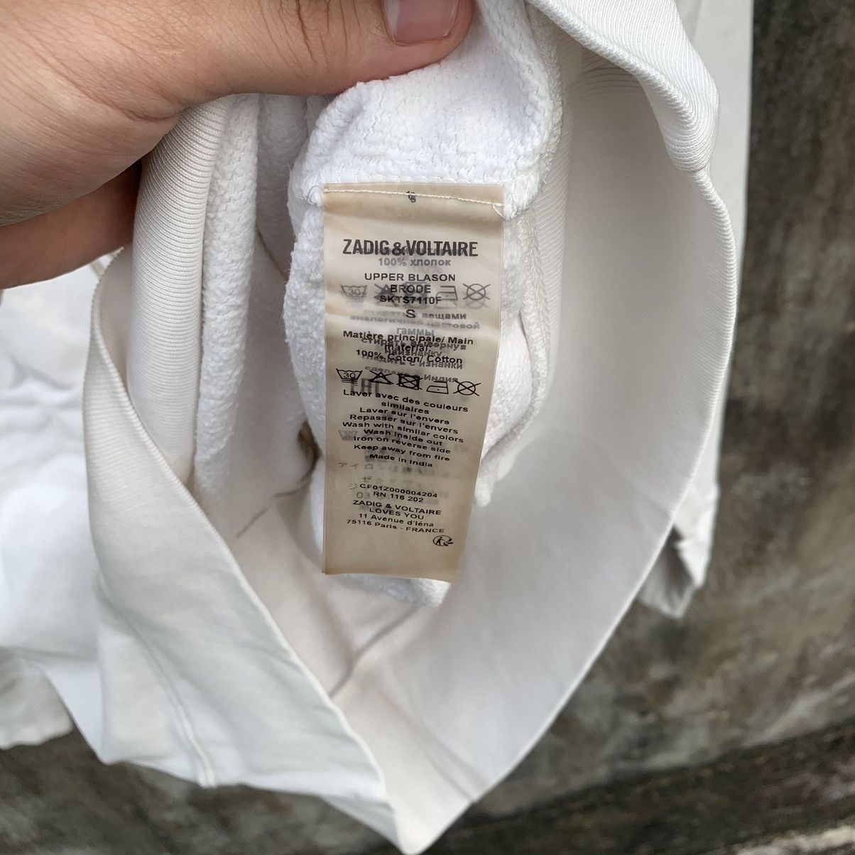 Zadig & Voltaire Zadig & Voltaire Blason Brode Sweatshirt Size US M / EU 48-50 / 2 - 10 Thumbnail