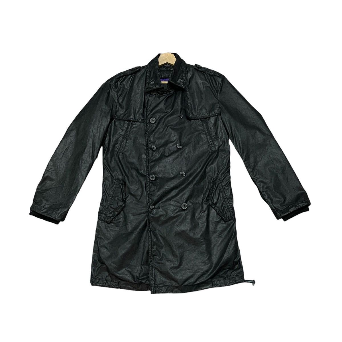 ABAHOUSE Vintage Abahouse Double Breasted Military Style Trench Coat Size US M / EU 48-50 / 2 - 1 Thumbnail