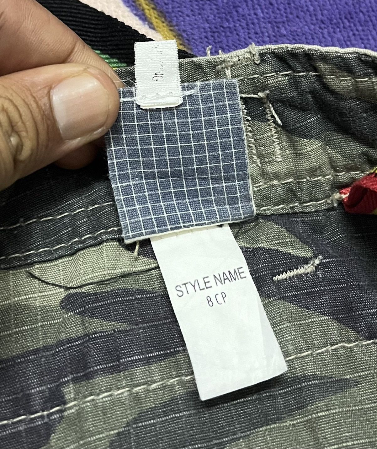 Pelle Pelle PELLE PELLE Soljah Rare Design Camo Cargo Pant Size US 32 / EU 48 - 15 Thumbnail