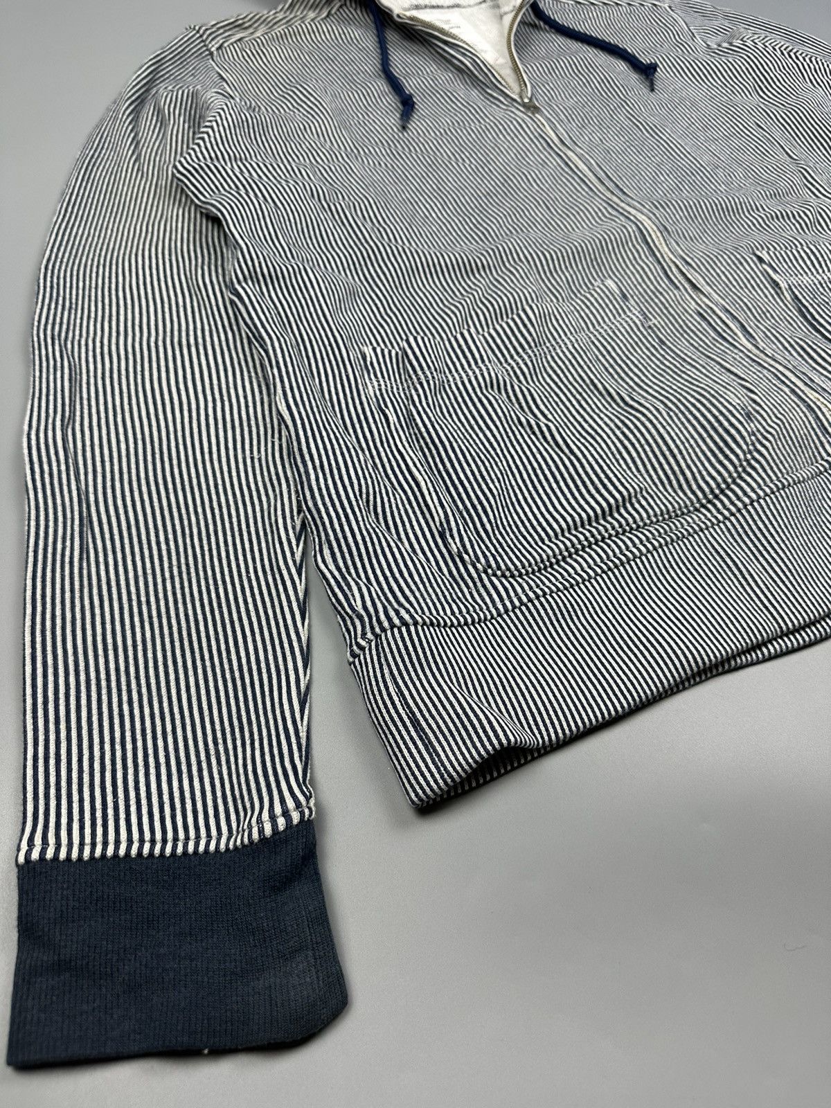 Japanese Brand × WHIZ LIMITED Whiz Limited Buckles Back Stripe Hoodie Size US L / EU 52-54 / 3 - 4 Thumbnail