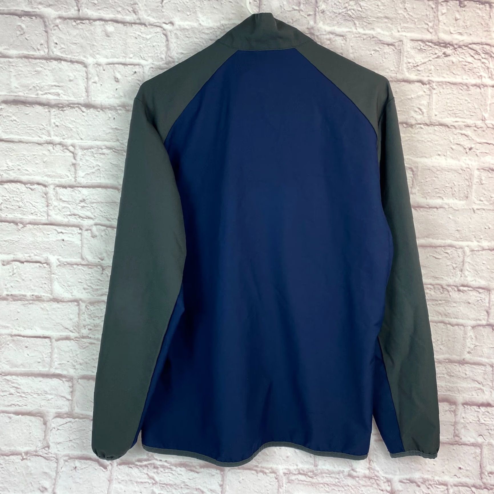 Nike Nike Dri-Fit Baseball Jacket Shirt Mens M Navy Blue Full Zip Athletic Size US M / EU 48-50 / 2 - 2 Thumbnail