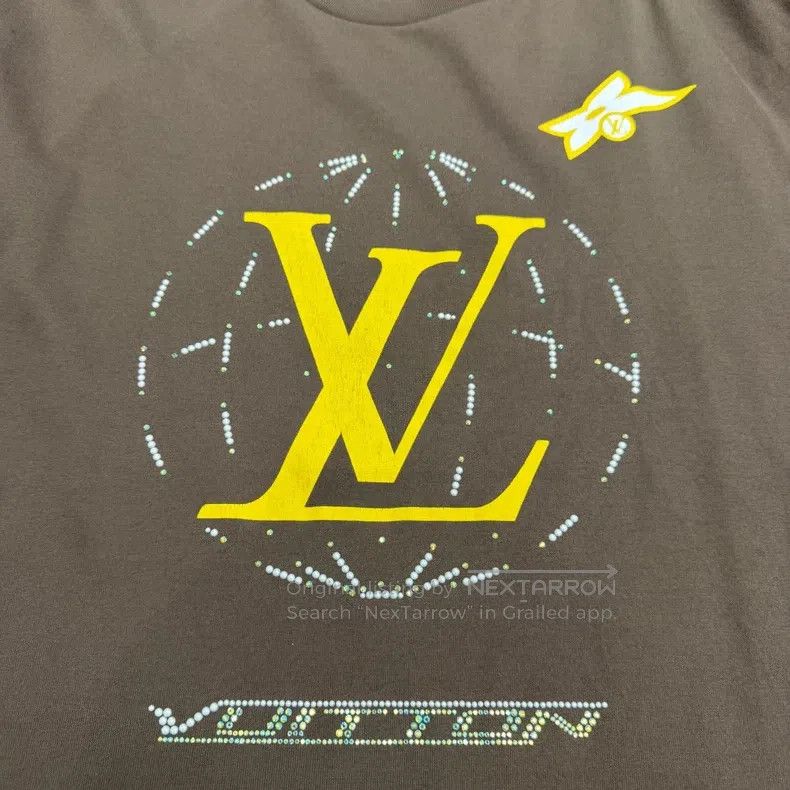 Louis Vuitton Louis Vuitton size 5l SS25 rhinestone letter short sleeve Size US M / EU 48-50 / 2 - 4 Thumbnail
