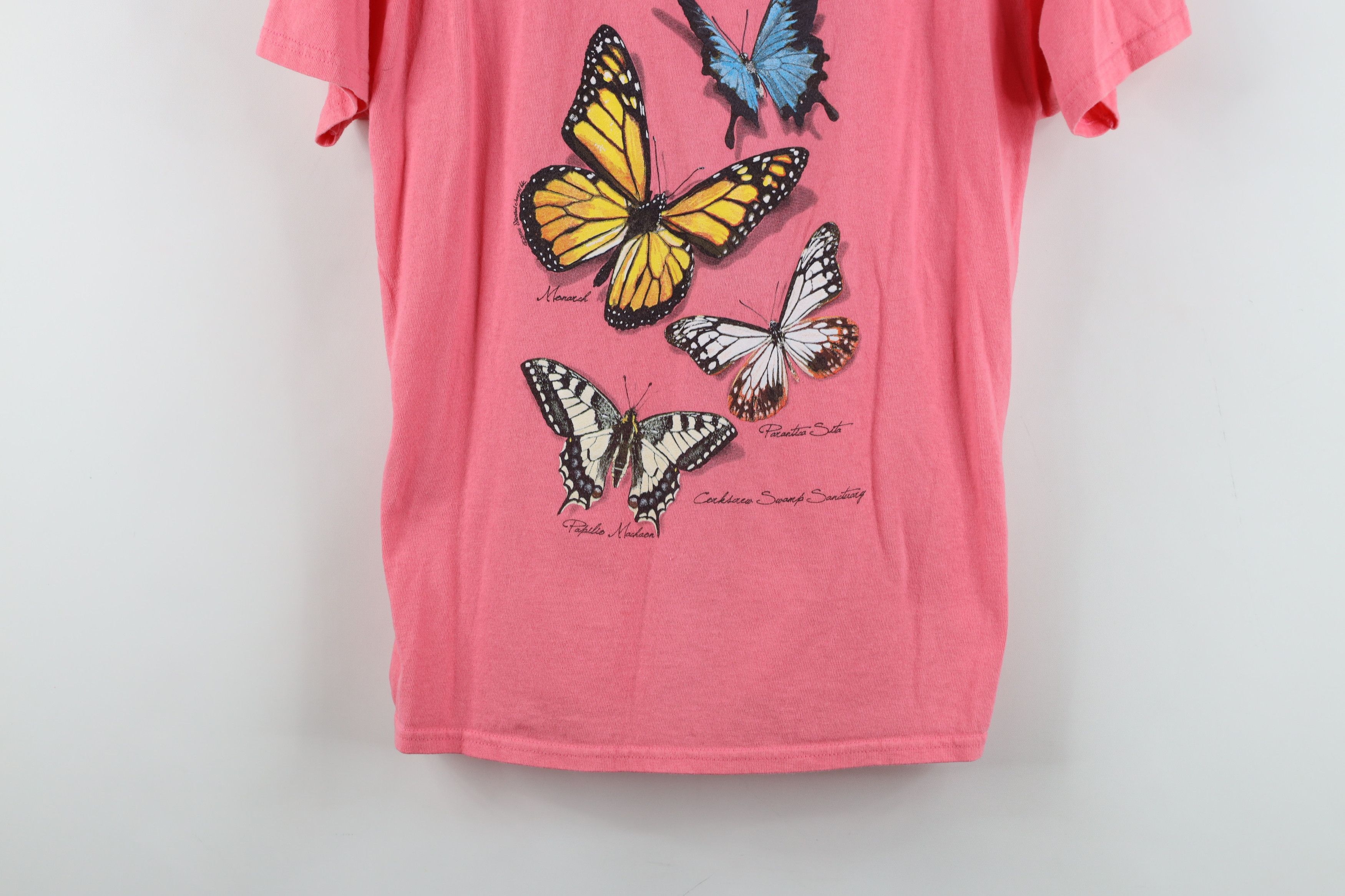 Vintage Vintage Y2K Streetwear Nature Butterfly Short Sleeve T-Shirt Size S / US 4 / IT 40 - 3 Thumbnail