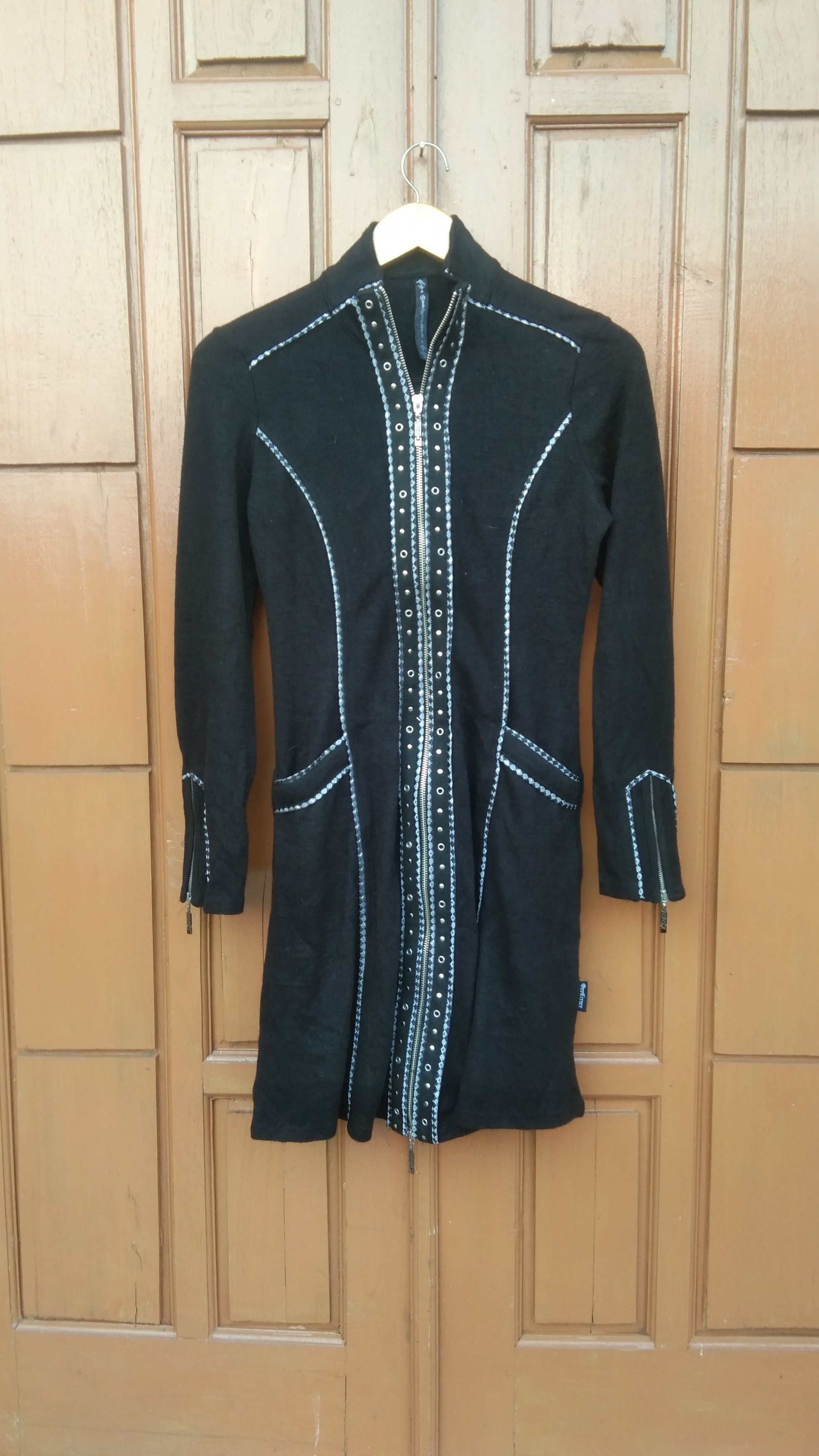 Japanese Brand Ozz croce ghotic punk tunic dress Size S / US 4 / IT 40 - 1 Thumbnail