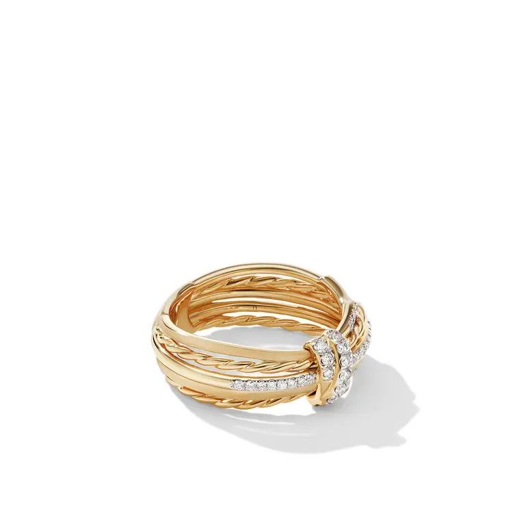David Yurman o1s1wg111025 R17091D /Size 9 / Angelika Ring in Golden Size ONE SIZE - 1 Thumbnail