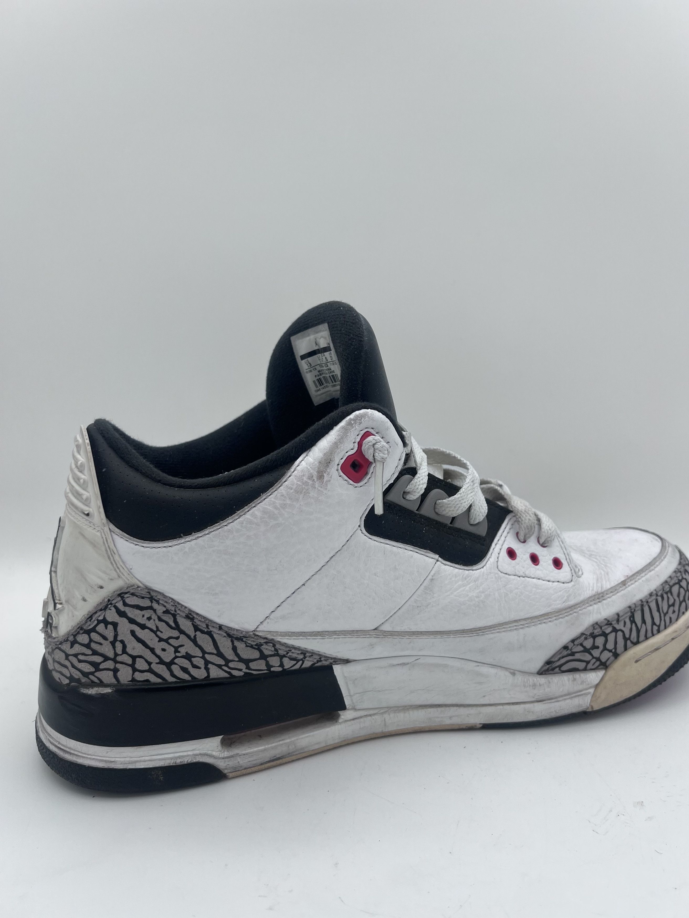 Jordan Brand Jordan 3 Retro Infrared 23 White 136064-123 Mens Size 13 Size US 13 / EU 46 - 7 Thumbnail