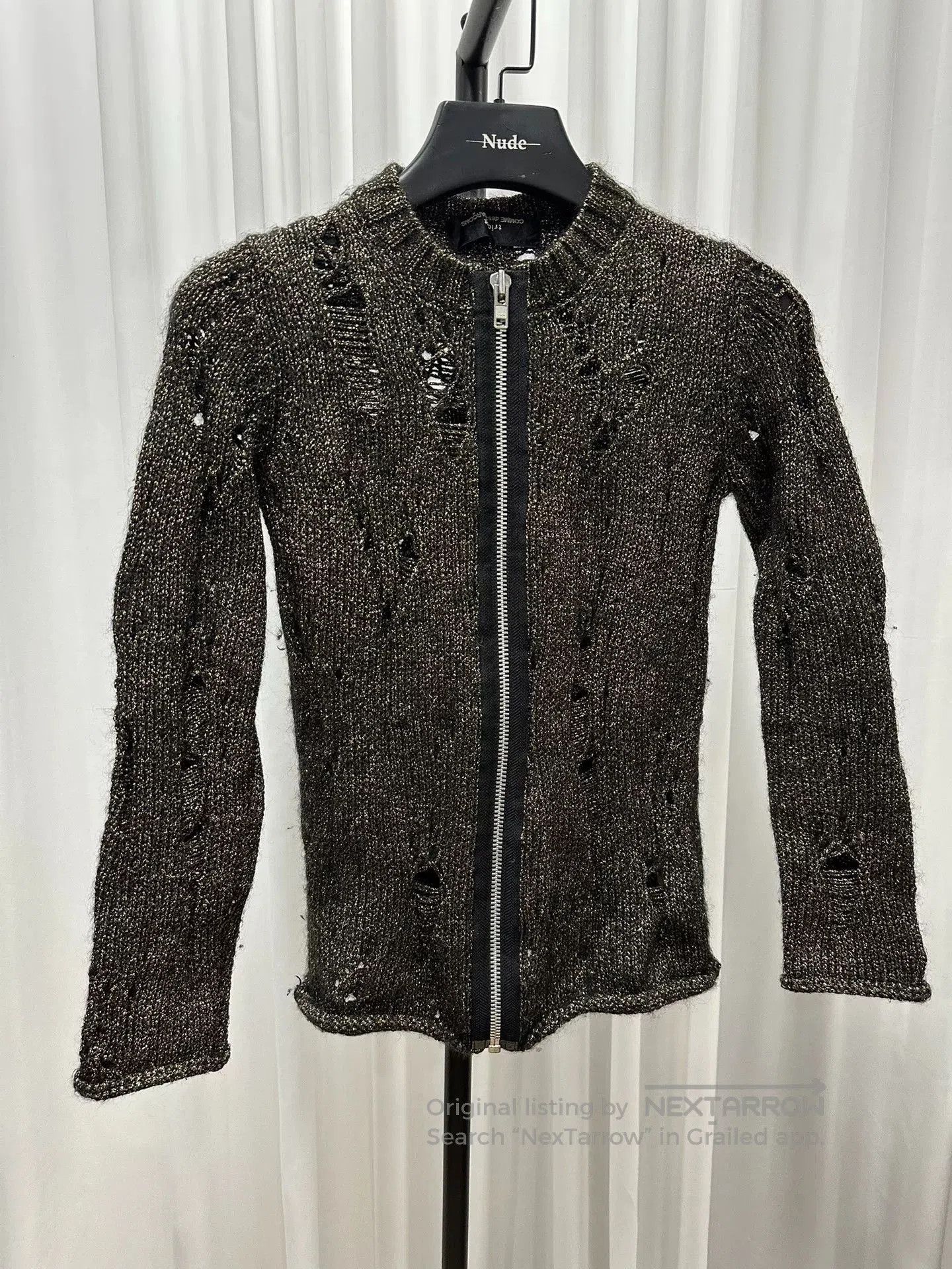 Tricot Comme des Garcons Comme des Garçons Tricot Shredded Sweater. Size S / US 4 / IT 40 - 1 Thumbnail