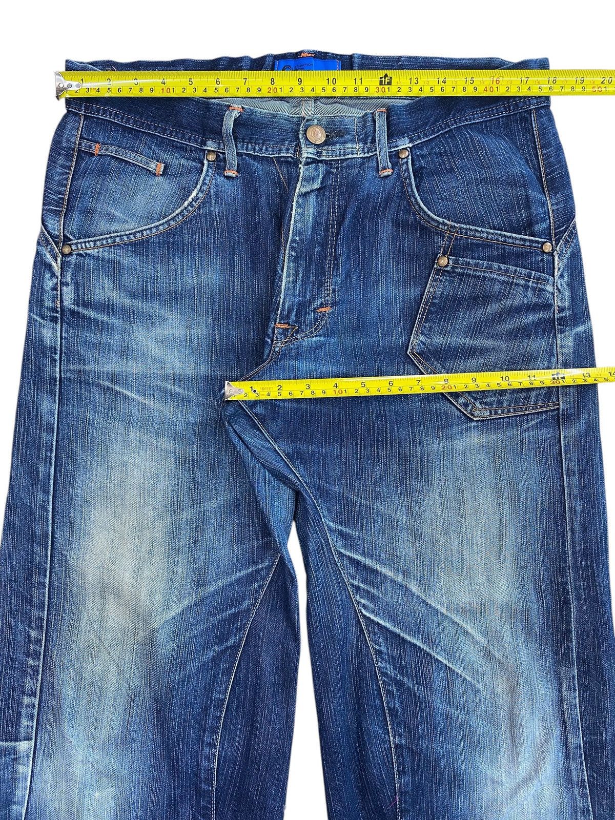 Edwin Vintage Edwin E Function Whiskers Style Baggy Jeans Size US 36 / EU 52 - 5 Thumbnail
