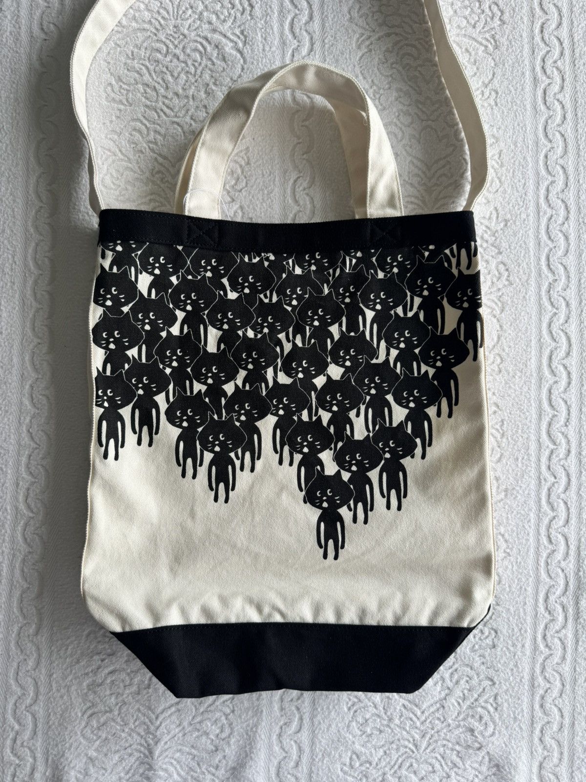 Ne-Net Ne-net Issey miyake overprinted cat 🐈‍⬛ Size ONE SIZE - 2 Thumbnail