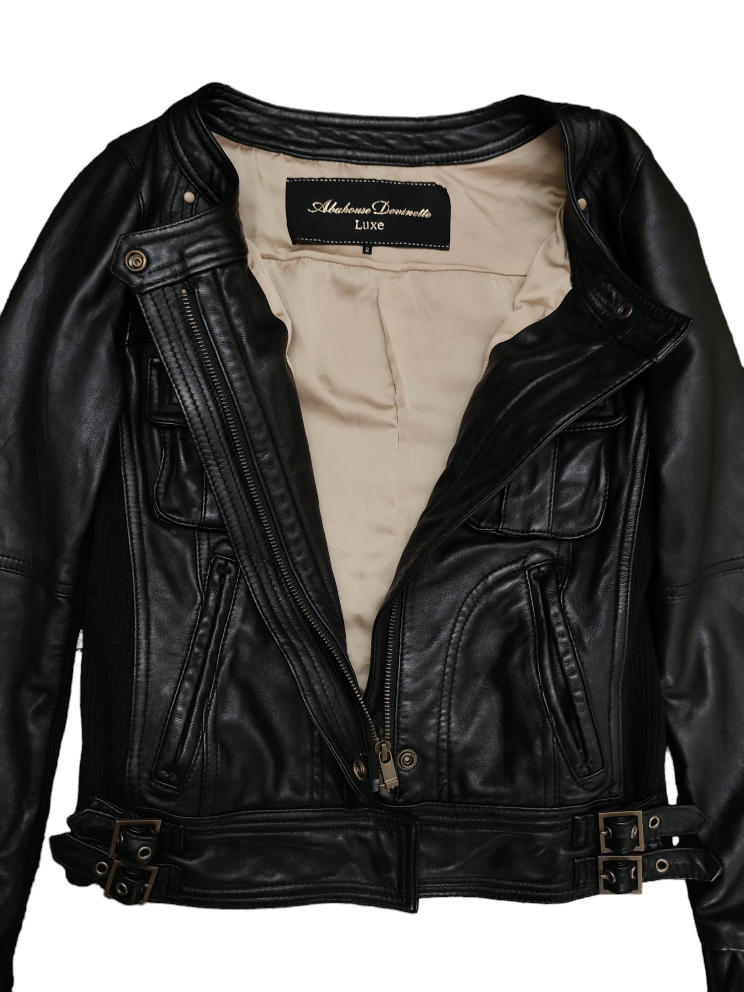Abahouse × Hysteric Glamour × Leather Jacket Abahouse Devinette 