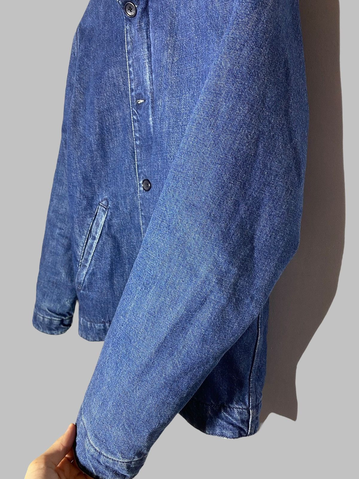 A.P.C. × Carhartt A.P.C. Carhartt Sherpa Trucker Vibes Raw Denim Paris Collab Size US S / EU 44-46 / 1 - 15 Thumbnail