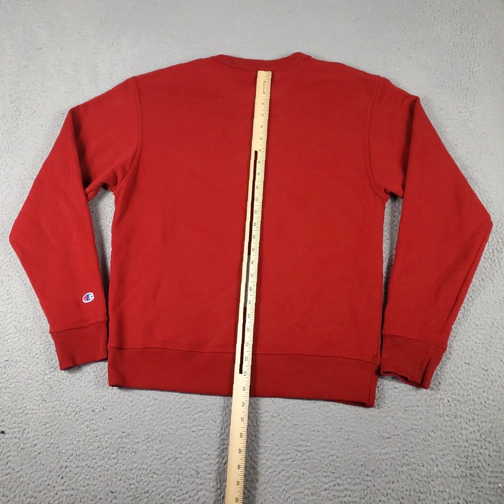 Champion VINTAGE Champion Pullover Sweater Mens Medium Red Size US M / EU 48-50 / 2 - 6 Thumbnail